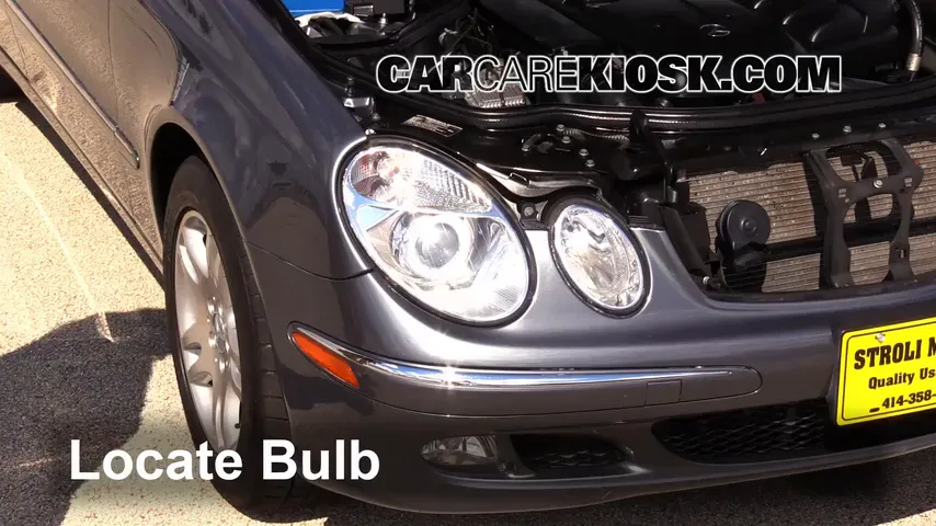 2005 Mercedes-Benz E320 CDI 3.2L 6 Cyl. Turbo Diesel Lights Turn Signal - Front (replace bulb)